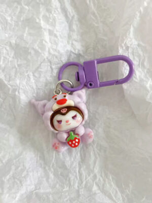 Cute Sanrio Keychain for School Bag, Backpack, Small Decoration, Gift for Best Friend, Keychain