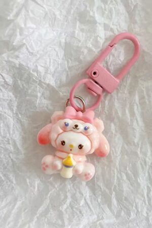 Cute Sanrio Keychain for School Bag, Backpack, Small Decoration, Gift for Best Friend, Keychain