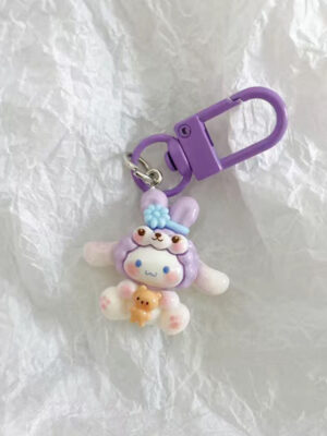 Cute Sanrio Keychain for School Bag, Backpack, Small Decoration, Gift for Best Friend, Keychain