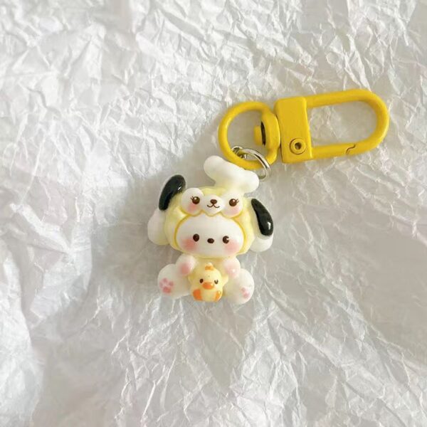 cute sanrio keychain for school bag, backpack, small decoration, gift for best friend, keychain