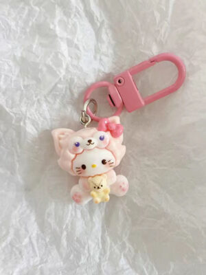 Cute Sanrio Keychain for School Bag, Backpack, Small Decoration, Gift for Best Friend, Keychain