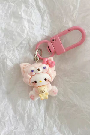 Cute Sanrio Keychain for School Bag, Backpack, Small Decoration, Gift for Best Friend, Keychain