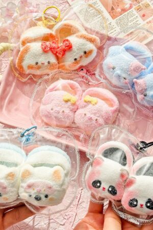 Food-Grade Silicone Creative Makeup-Themed Slipper Squishy Decompression Toy