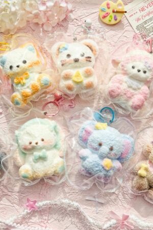 Food-Grade Silicone Creamy-Texture Premium Styled Animal Stress Relief Toy with Stitched Edges - Squishy Fidget Toy