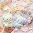 food grade silicone creamy texture premium styled animal stress relief toy with stitched edges squishy fidget toy