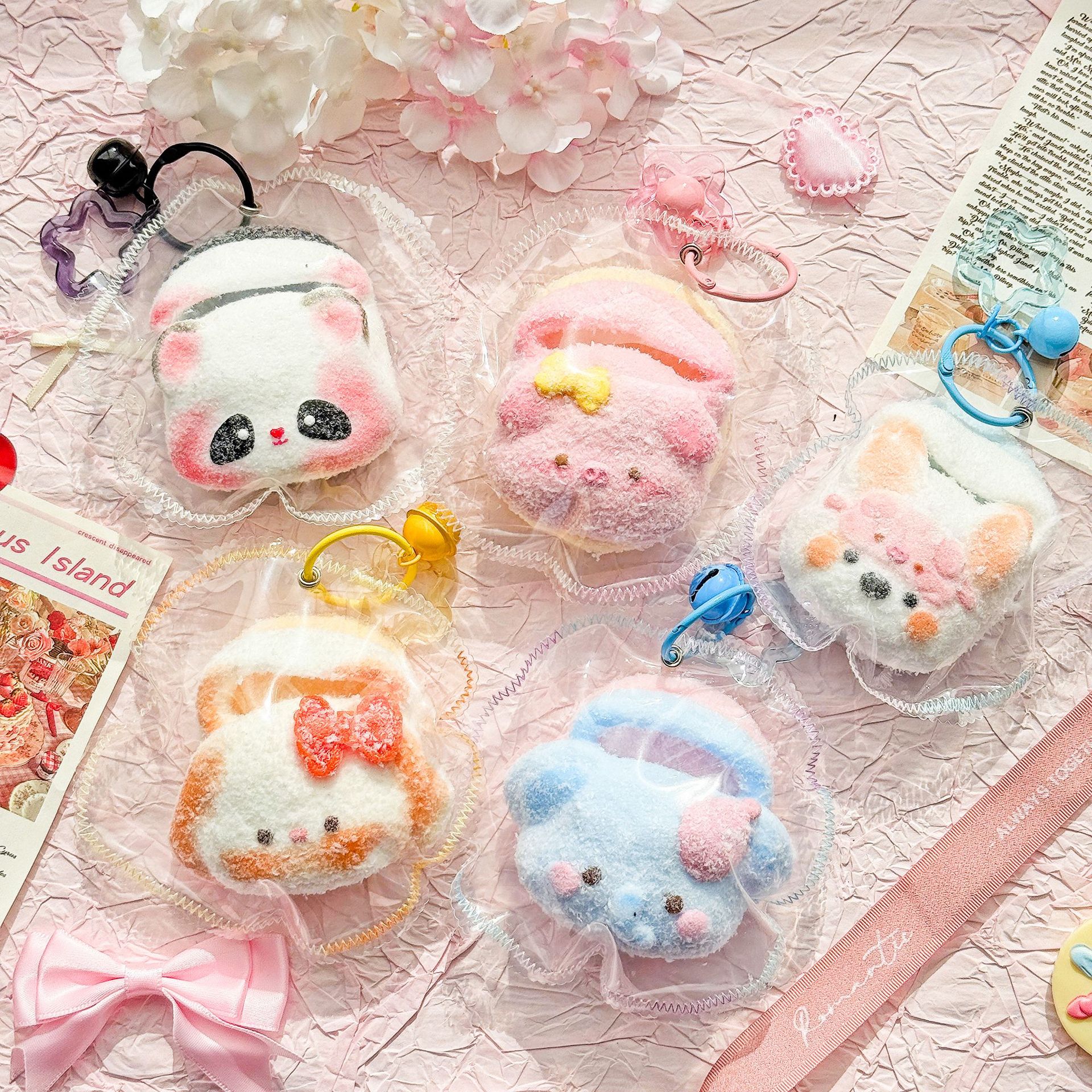 Food-Grade Silicone Creative Makeup-Themed Slipper Squishy Decompression Toy - 图片 3