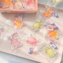 Crystal Booger Double-Color Turtle Squishy Keychain Stress Relief Toy