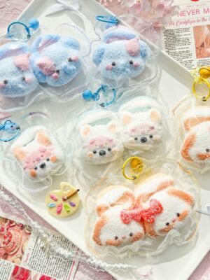 Food-Grade Silicone Creative Makeup-Themed Slipper Squishy Decompression Toy
