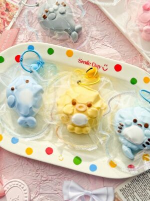 Handmade Food-Grade Silicone Marine Animal Stress Relief Toy (Stitched Packaging) - Squishy Fidget Toy