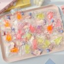 Crystal Booger Double-Color Turtle Squishy Keychain Stress Relief Toy