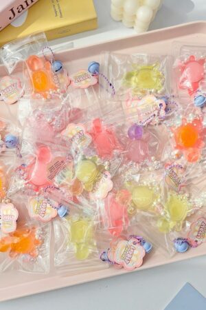 Crystal Booger Double-Color Turtle Squishy Keychain Stress Relief Toy