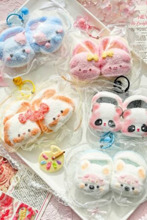 Food-Grade Silicone Creative Makeup-Themed Slipper Squishy Decompression Toy