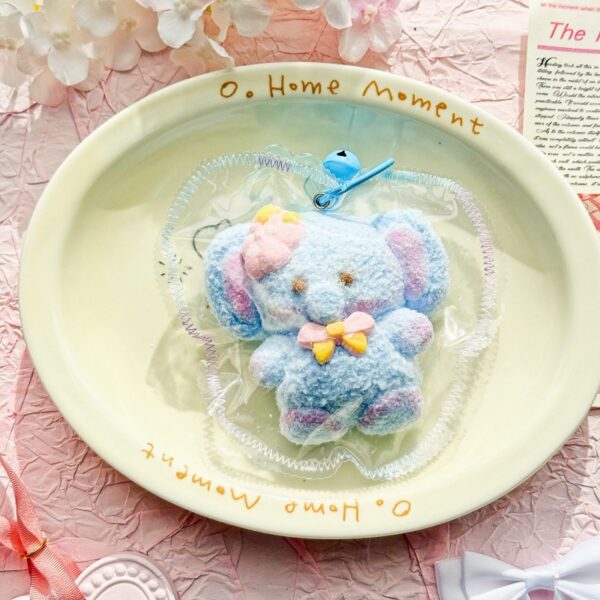food grade silicone creamy texture premium styled animal stress relief toy with stitched edges squishy fidget toy