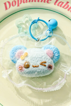 Animal Head Squishy Keychain - Stitched Creamy-Texture Stress Relief Toy