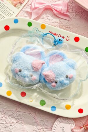 Food-Grade Silicone Creative Makeup-Themed Slipper Squishy Decompression Toy