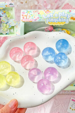 24-Piece Snack Toy Pendant Squishies Set in Color Box – Stress-Relief Essential