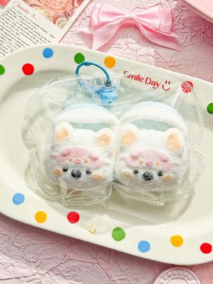 Food-Grade Silicone Creative Makeup-Themed Slipper Squishy Decompression Toy
