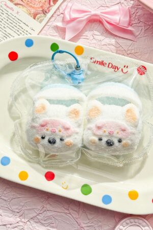 Food-Grade Silicone Creative Makeup-Themed Slipper Squishy Decompression Toy