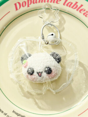 Animal Head Squishy Keychain - Stitched Creamy-Texture Stress Relief Toy