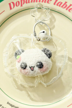 Animal Head Squishy Keychain - Stitched Creamy-Texture Stress Relief Toy