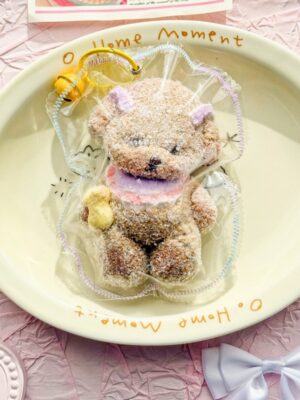 Food-Grade Silicone Creamy-Texture Premium Styled Animal Stress Relief Toy with Stitched Edges - Squishy Fidget Toy