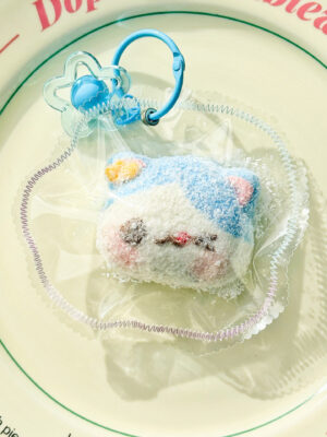 Animal Head Squishy Keychain - Stitched Creamy-Texture Stress Relief Toy