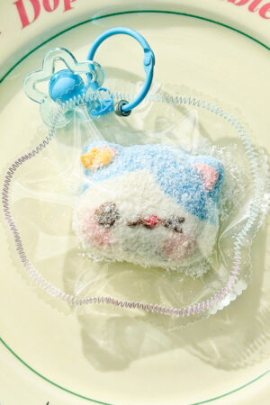 Animal Head Squishy Keychain - Stitched Creamy-Texture Stress Relief Toy