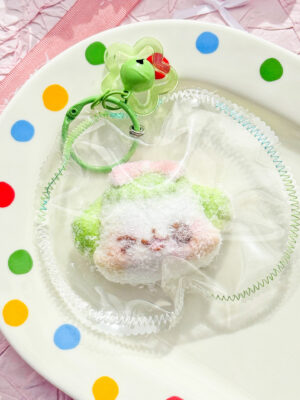 Animal Head Squishy Keychain - Stitched Creamy-Texture Stress Relief Toy