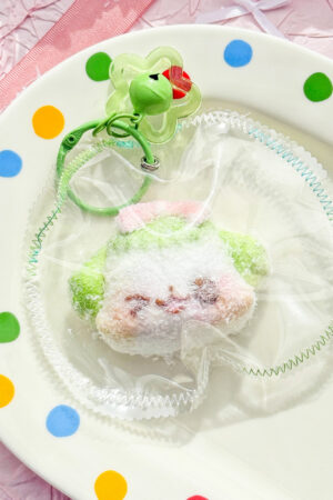 Animal Head Squishy Keychain - Stitched Creamy-Texture Stress Relief Toy