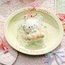 food grade silicone creamy texture premium styled animal stress relief toy with stitched edges squishy fidget toy