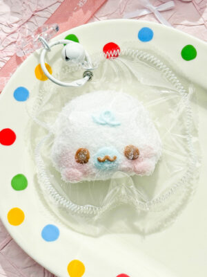 Animal Head Squishy Keychain - Stitched Creamy-Texture Stress Relief Toy