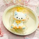 food grade silicone creamy texture premium styled animal stress relief toy with stitched edges squishy fidget toy