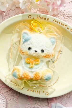 Food-Grade Silicone Creamy-Texture Premium Styled Animal Stress Relief Toy with Stitched Edges - Squishy Fidget Toy
