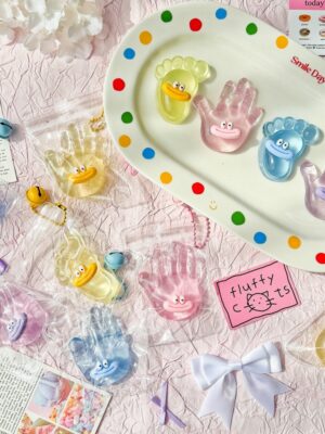 24-Piece Snack Toy Pendant Squishies Set in Color Box – Stress-Relief Essential