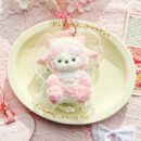 food grade silicone creamy texture premium styled animal stress relief toy with stitched edges squishy fidget toy