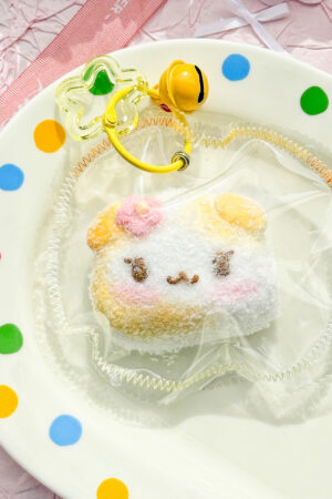 Animal Head Squishy Keychain - Stitched Creamy-Texture Stress Relief Toy