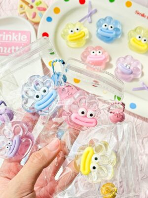 24-Piece Snack Toy Pendant Squishies Set in Color Box – Stress-Relief Essential