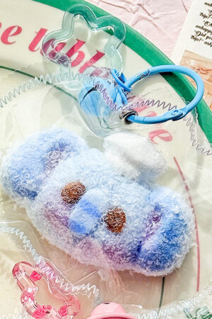 Animal Head Squishy Keychain - Stitched Creamy-Texture Stress Relief Toy