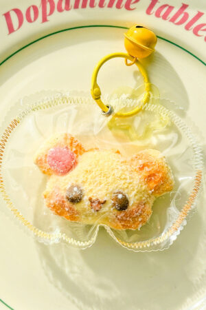 Animal Head Squishy Keychain - Stitched Creamy-Texture Stress Relief Toy