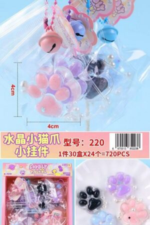 24-Piece Snack Toy Pendant Squishies Set in Color Box – Stress-Relief Essential
