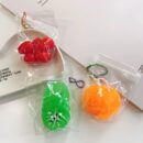 Crystal Booger Double-Color Turtle Squishy Keychain Stress Relief Toy