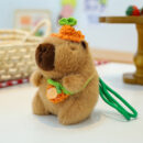 scraggly dog plush cartoon bag charm & keychain