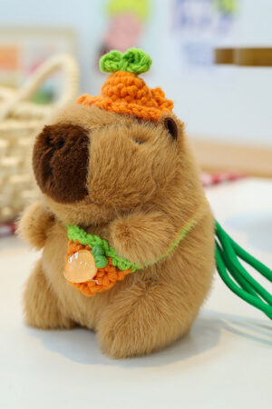 Scraggly Dog Plush Cartoon Bag Charm & Keychain