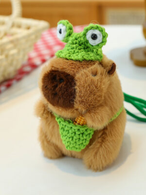 Scraggly Dog Plush Cartoon Bag Charm & Keychain