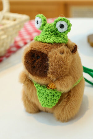 Scraggly Dog Plush Cartoon Bag Charm & Keychain