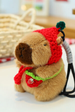 Scraggly Dog Plush Cartoon Bag Charm & Keychain