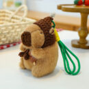 scraggly dog plush cartoon bag charm & keychain
