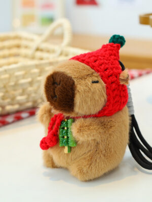 Scraggly Dog Plush Cartoon Bag Charm & Keychain