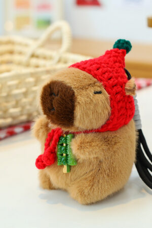 Scraggly Dog Plush Cartoon Bag Charm & Keychain