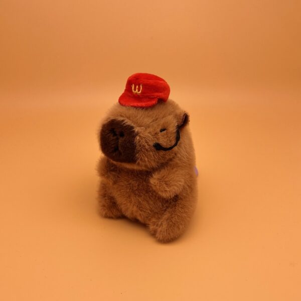 scraggly dog plush cartoon bag charm & keychain